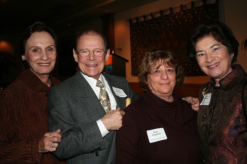 Sally Yanowitz, Donald Monsky, Rose Chapman and Marie Monsky