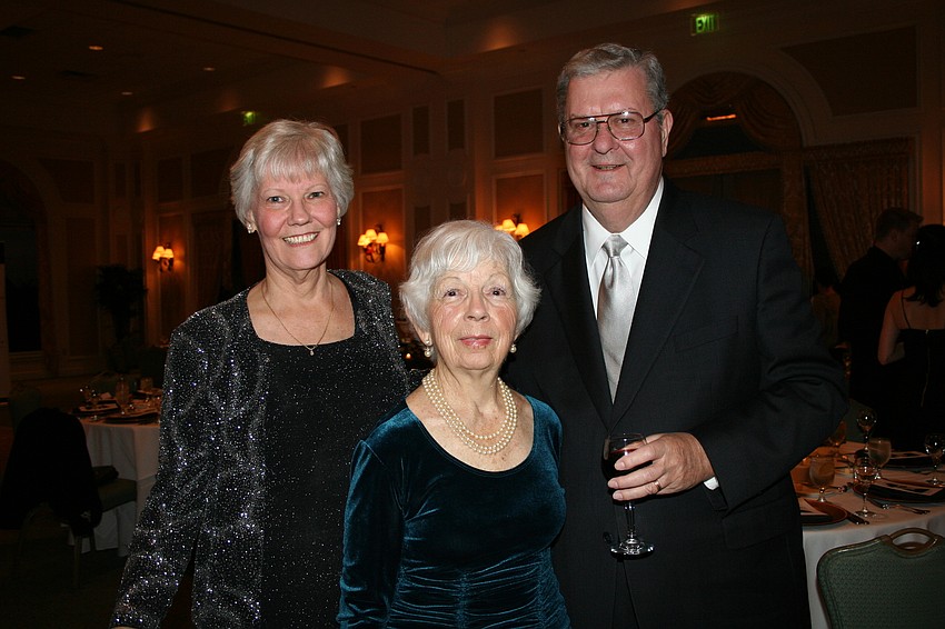 Jeanne Yeagle, Louise Adler and Dave Luce