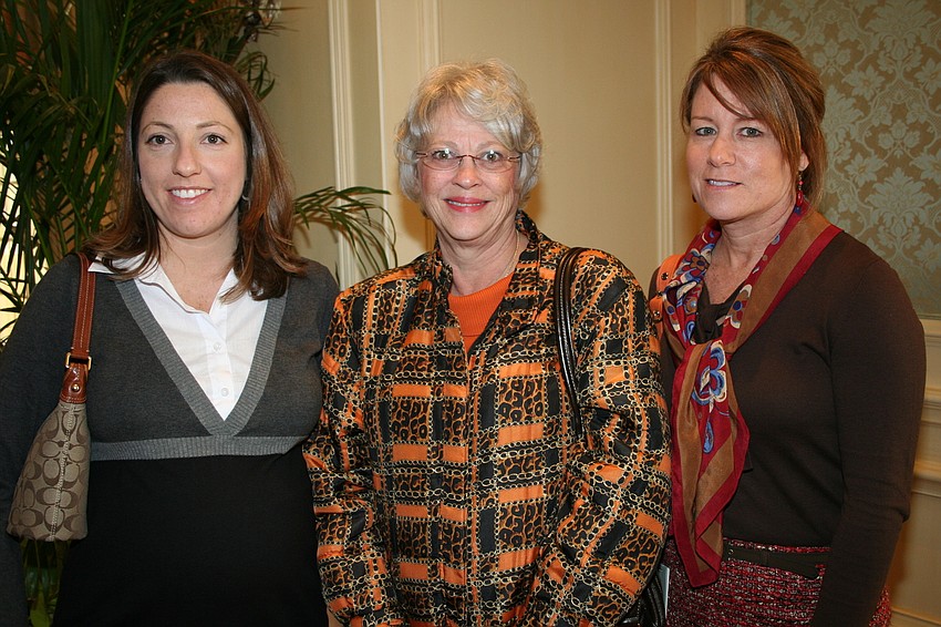 Allison Young, Helen Sanburg and Tina White