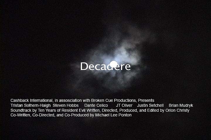 "Decadere" can also be viewed online on YouTube.com.