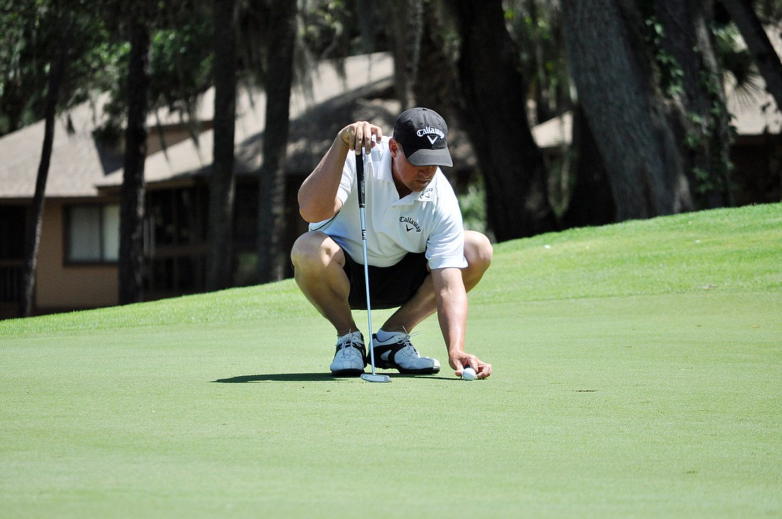 Pro golfer Rod Perry was one of about 70 golfers in the first Tri-County Open. PHOTO BY SHANNA FORTIER