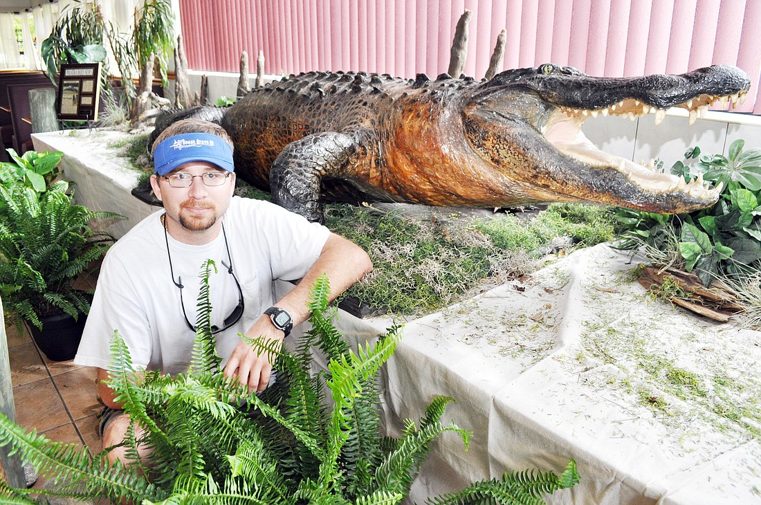 John Mericle once caught an alligator using just a broken shovel handle. PHOTO BY SHANNA FORTIER