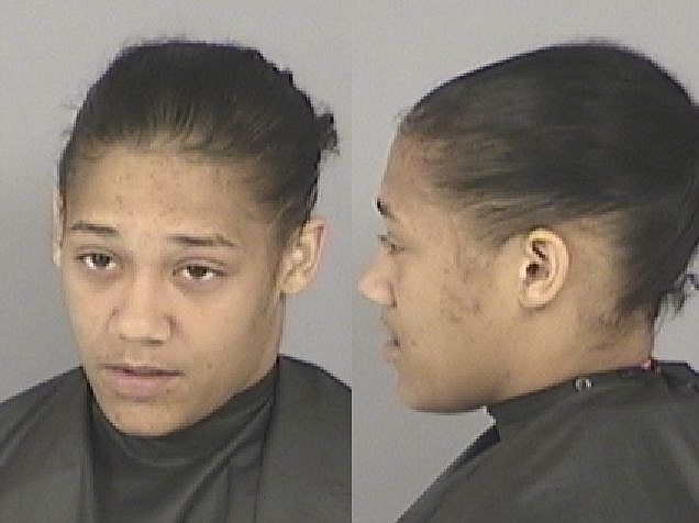 Victoria Kloc, 20, was also jailed for shoplifting in October.