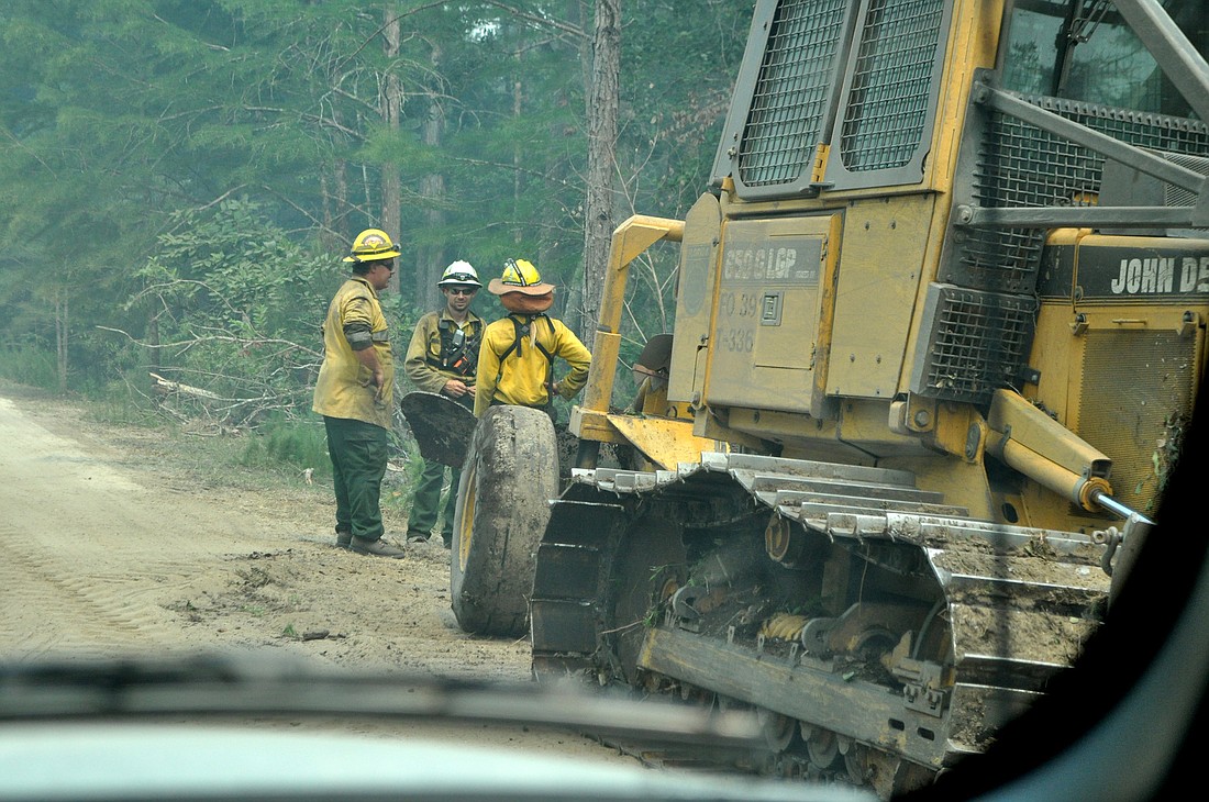 The countyÃ¢â‚¬â„¢s active fire count has reduced once more, from 10 yesterday down to eight. SHANNA FORTIER