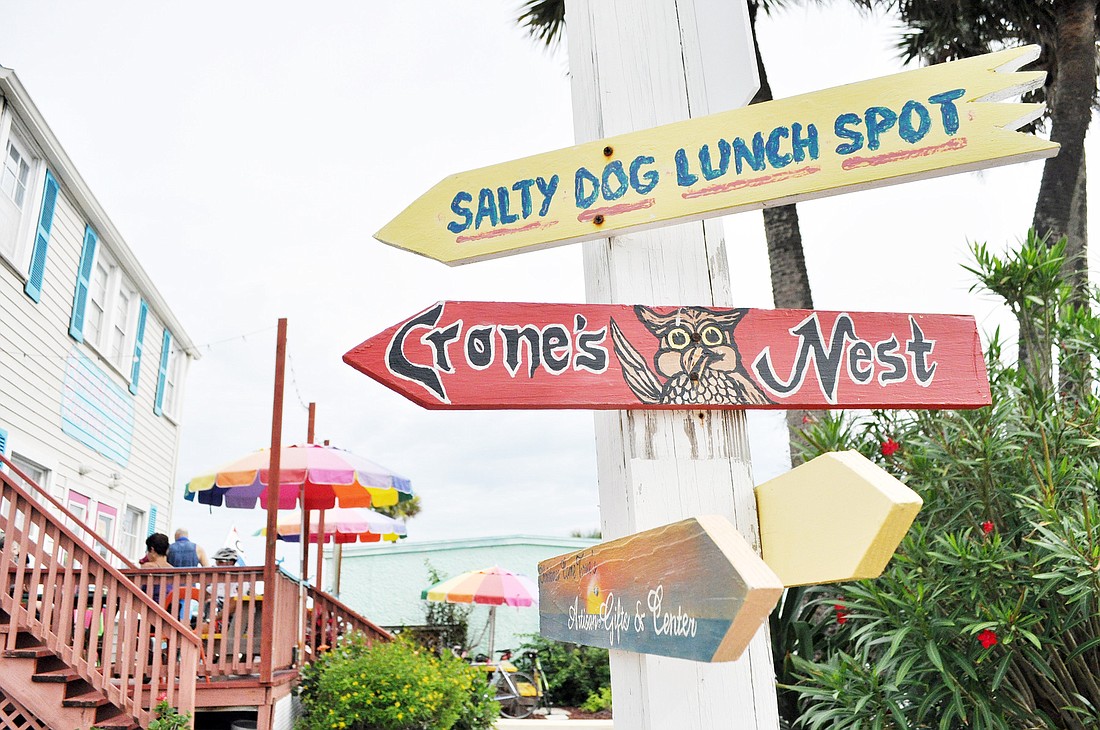 The treasure hunt could provide exposure to some of the less visible Flagler Beach businesses. PHOTO BY SHANNA FORTIER