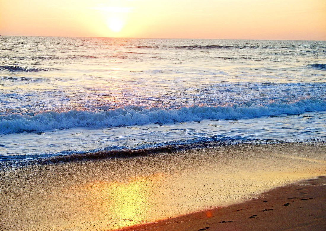 The search took place several miles off the Flagler Beach shore.