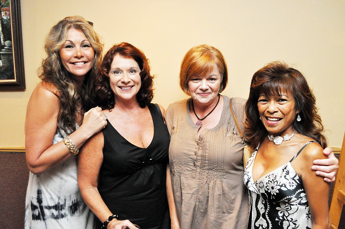 Christine Passiglia, Cindy Franco, Roxanne Cesaro and Jeanne Meyer. PHOTO BY SHANNA FORTIER