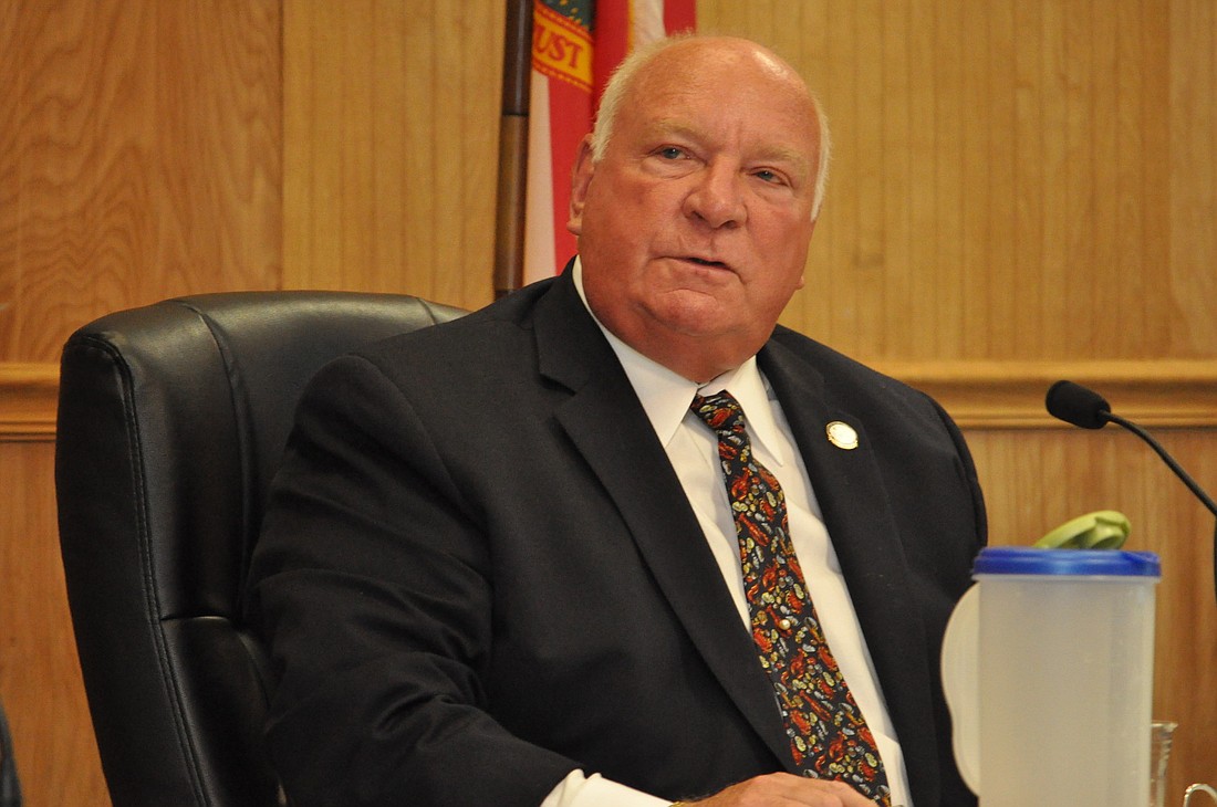 Palm Coast Mayor Jon Netts made the motion to set the rate at 4.0000.