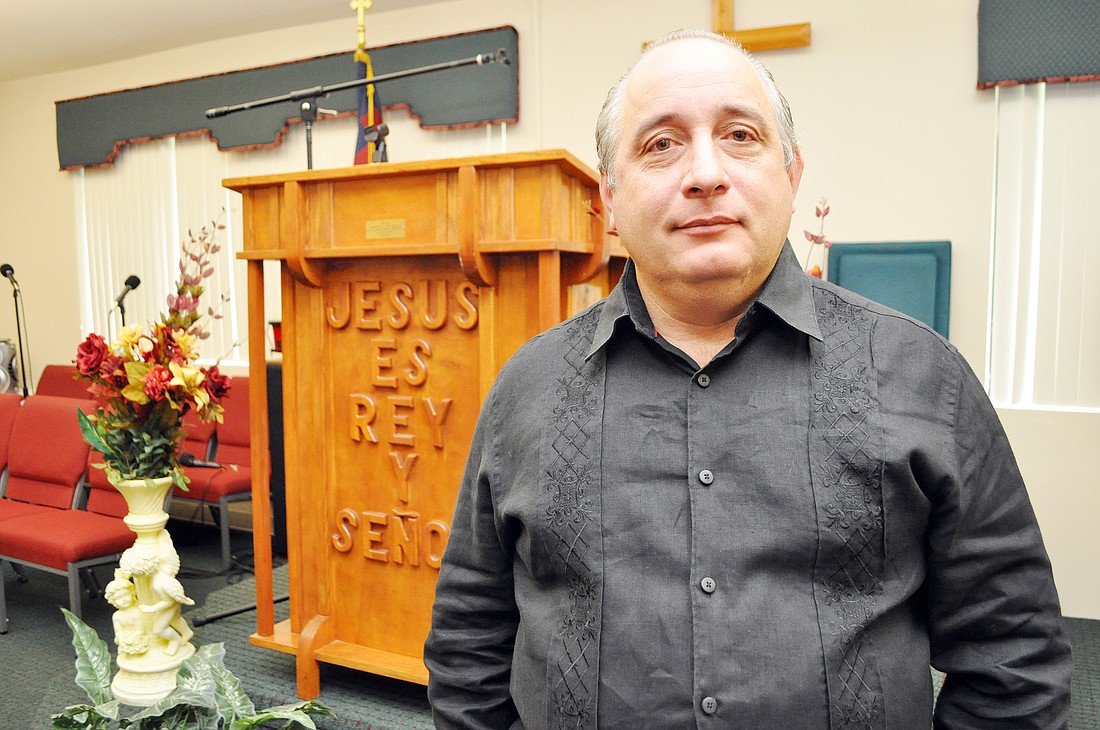 The Rev. Angel Izquierdo was installed Saturday, July 30, at La Primera Iglesia Bautista de Palm Coast.