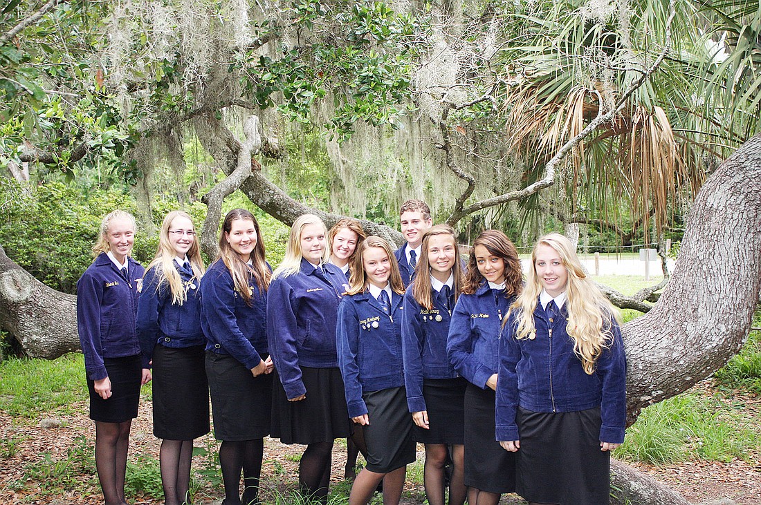 Kaitlynn Bryans, Caitlin Music, Jessica DiMaria, Amber Stallman, Hannah Welch, Kerry Norberg, AustinÃ‚Â Davis, Katie Young, Jessica Haire and Miranda Kuleski. COURTESY PHOTO