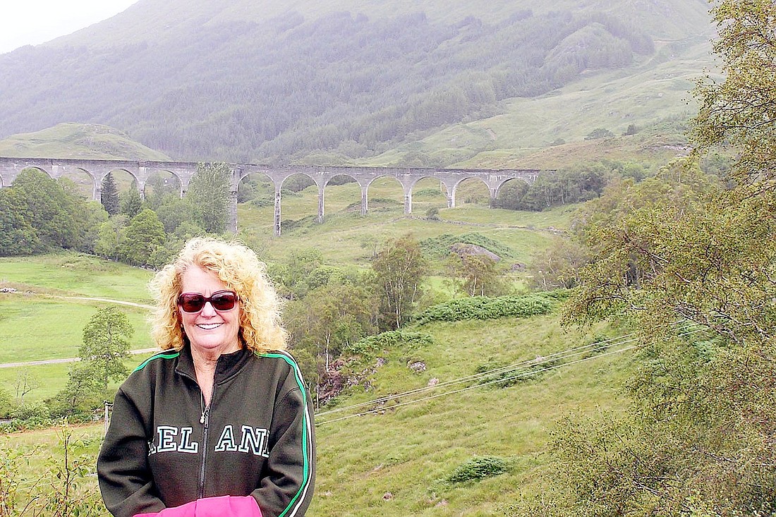 Gwen McCarthy has visited 36 countries, including her most recent visit to Scotland and Ireland.