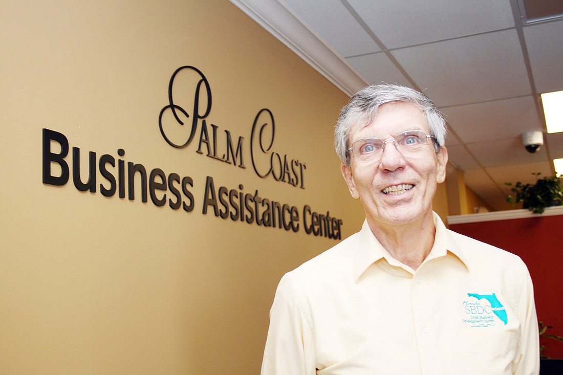 Joe Roy, area manager for the Palm Coast Business Assistance Center, said the expo will help showcase the businesses in Flagler County. PHOTO BY BRIAN MCMILLAN