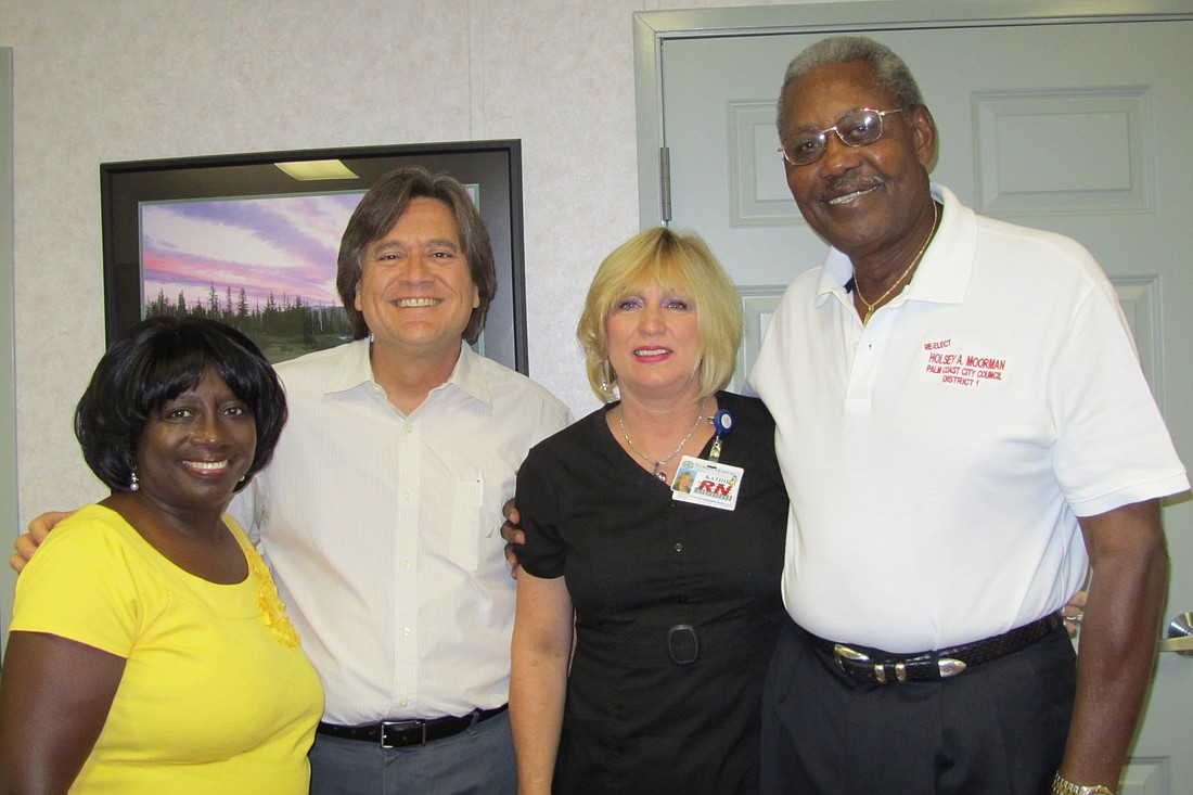 Agnes Lightfoot, Brad Hauff, Kathie Anderson and Willard Anderson