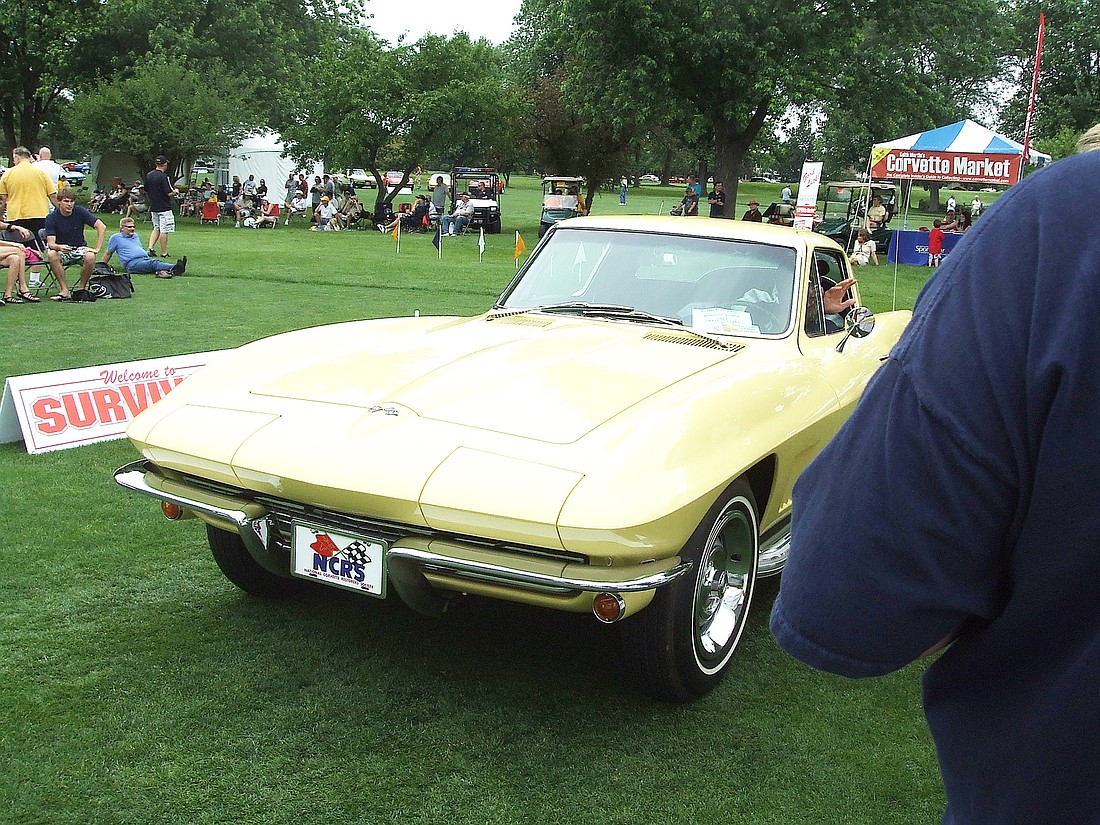 Bill PrivitarÃ¢â‚¬â„¢s 1967 Corvette was awarded a Gold Certificate. COURTESY PHOTO