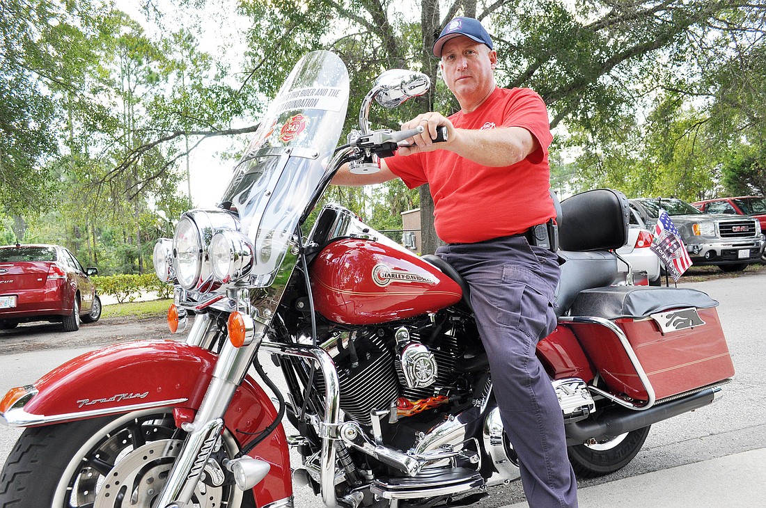John Pickard was one of 2,670 to embark on a motorcycle ride from Florida to New York City in August, to commemorate the 10th anniversary since Sept. 11, 2001.