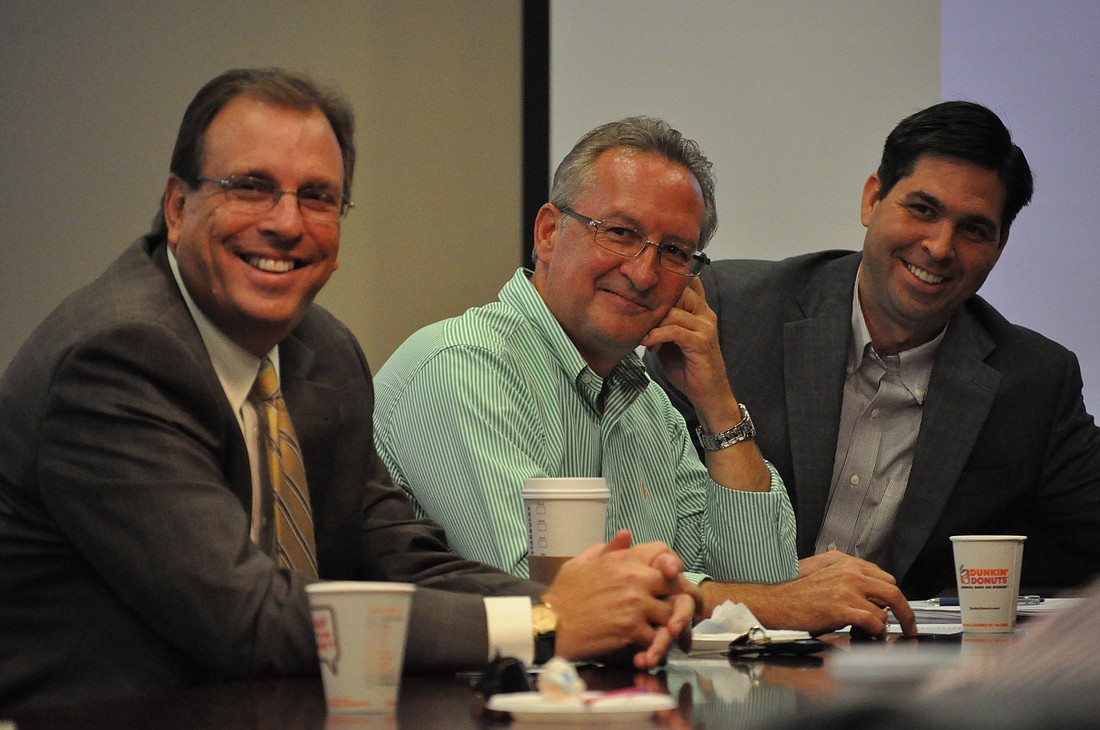 Garry Lubi, Craig Wall and David Ottati, all formerly of Enterprise Flagler