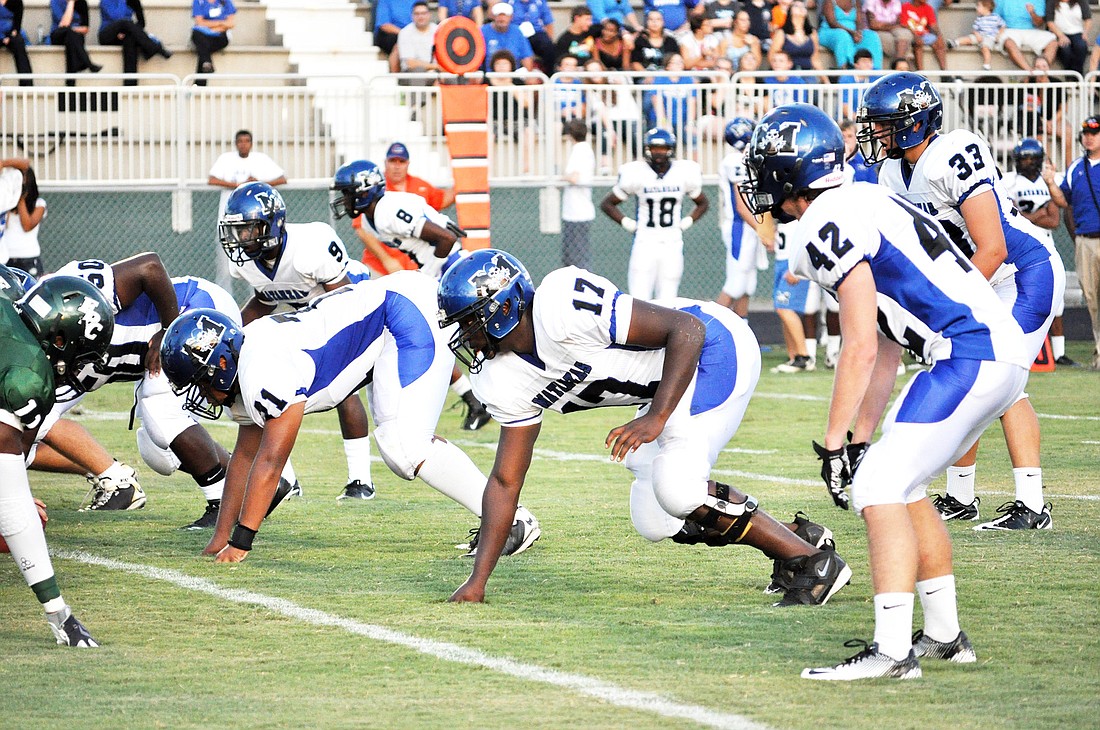 The Pirates defense will have to force turnovers against Ponte Vedra Friday night. FILE PHOTO BY BRIAN MCMILLAN
