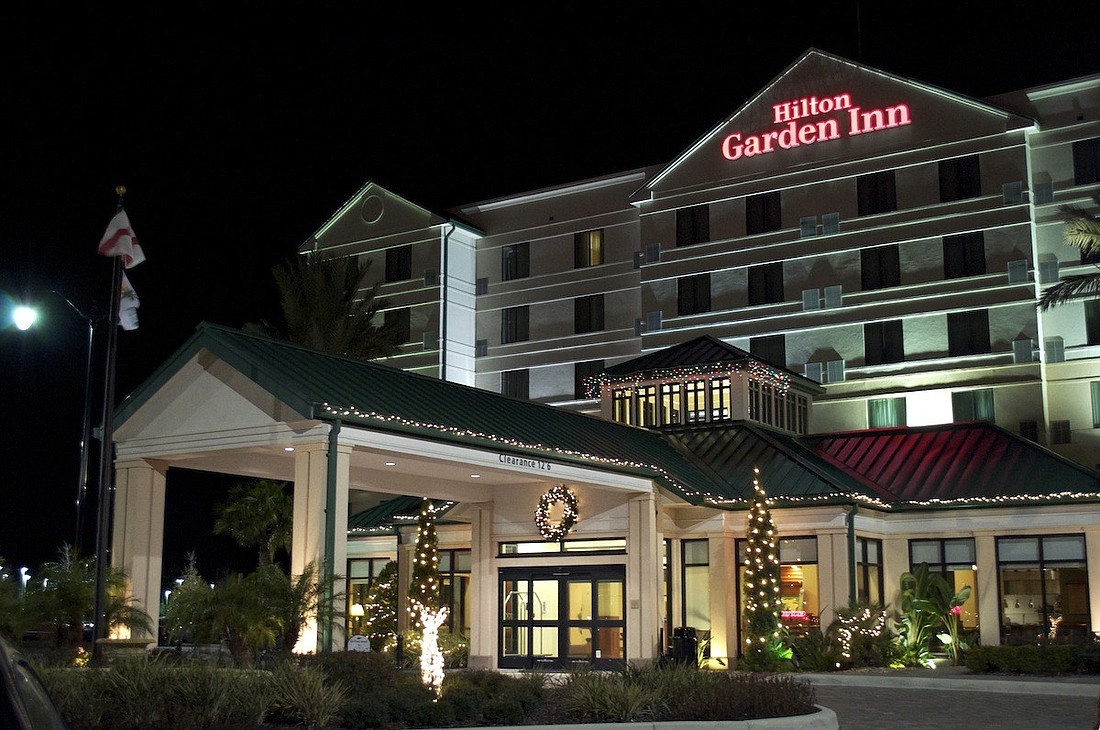 The Hilton Garden Inn Palm Coast/Town Center has 121 guest rooms and suites.