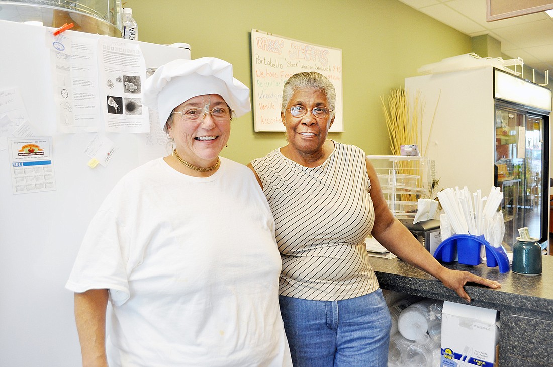 Owner Edna Kellman and chef Carol Brown. PHOTOS BY SHANNA FORTIER