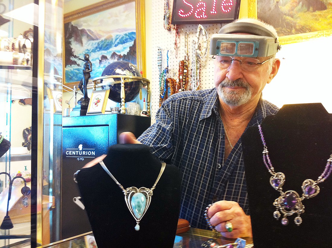 Max Shekhter was one of the original vendors at J.J.Ã¢â‚¬â„¢s Flea Market, in City Marketplace. PHOTO BY BRIAN MCMILLAN
