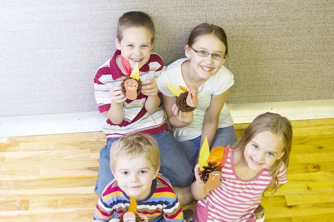 Clockwise, from top left: Joseph Hoffmann and his siblings, Brooklynn, Mara and Anderson.