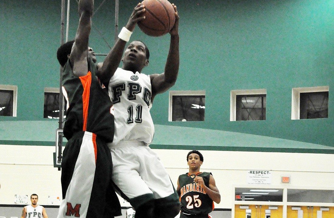 Freshman guard Malik Maitland led the Bulldogs in scoring with 18 points in the Nov. 29 district win over Mandarin.