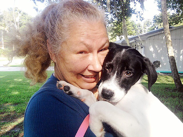 Deb Duff and her Second Chance Rescue adoptee Laci. COURTESY PHOTO