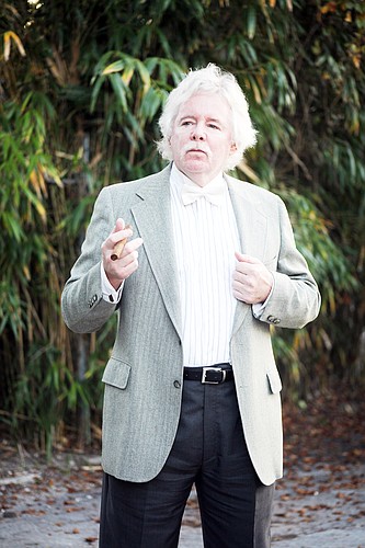 Robert Gill as Mark Twain. COURTESY PHOTO