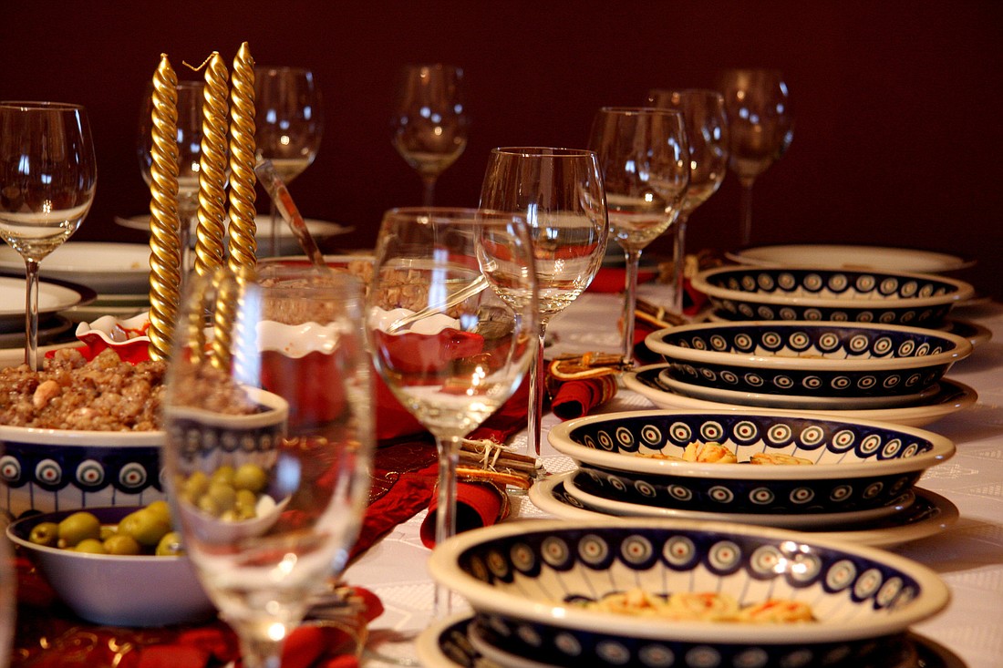 Santa will make an appearance at the celebration tonight.