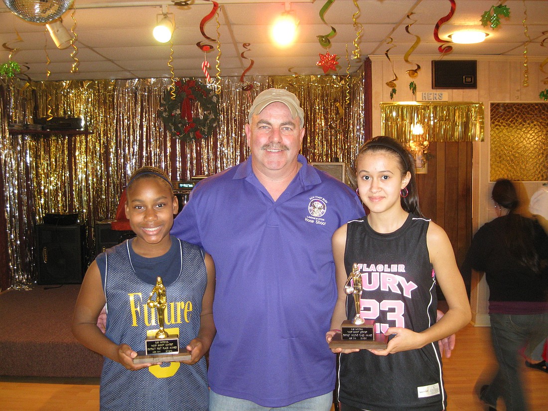 From left: Hope Hodges, John McDonald, Selena Perez. Perez came in second place.