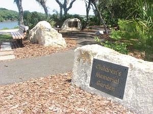The garden was built in 2009, along the Intracoastal Waterway, near Waterfront Park.