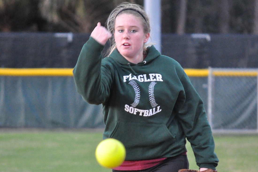 Through the first two games of the season, Flagler Palm Coast sophomore pitcher Morgan Lambert has 20 strikeouts in 11 innings.