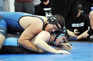 Matanzas 220-pounder Tony Mendez finished the season as the sixth-best wrestler in Class 2A. FILE PHOTO BY ANDREW O'BRIEN