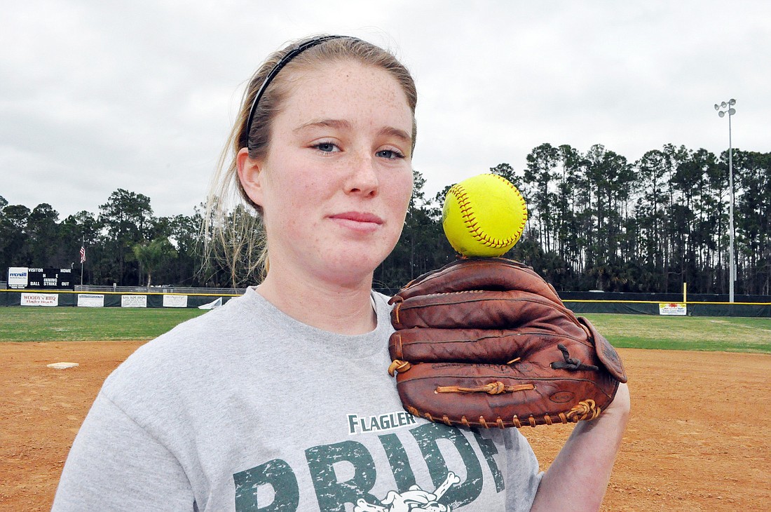 Flagler Palm Coast sophomore Morgan Lambert has allowed just six hits in 29 innings during the first five games of the season.