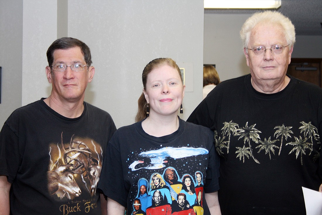 Adults with Disabilities classmates and Publix co-workers Glen Rampe and Natasha Pelczynski, with NatashaÃ¢â‚¬â„¢s father, Ron.