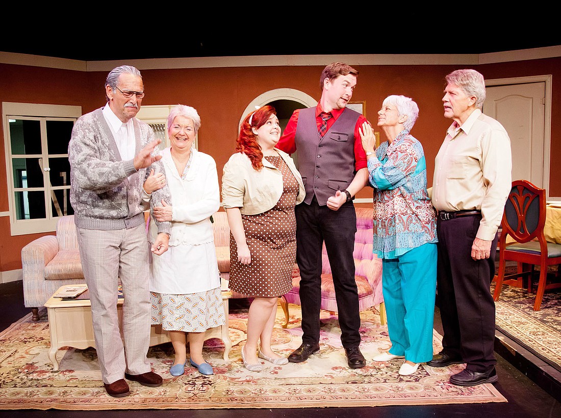 Peter Gutierrez, Kathryn Weed, Jenica Frederickson, Bruce Popielarski, Sue Pope and John Pope. COURTESY PHOTO