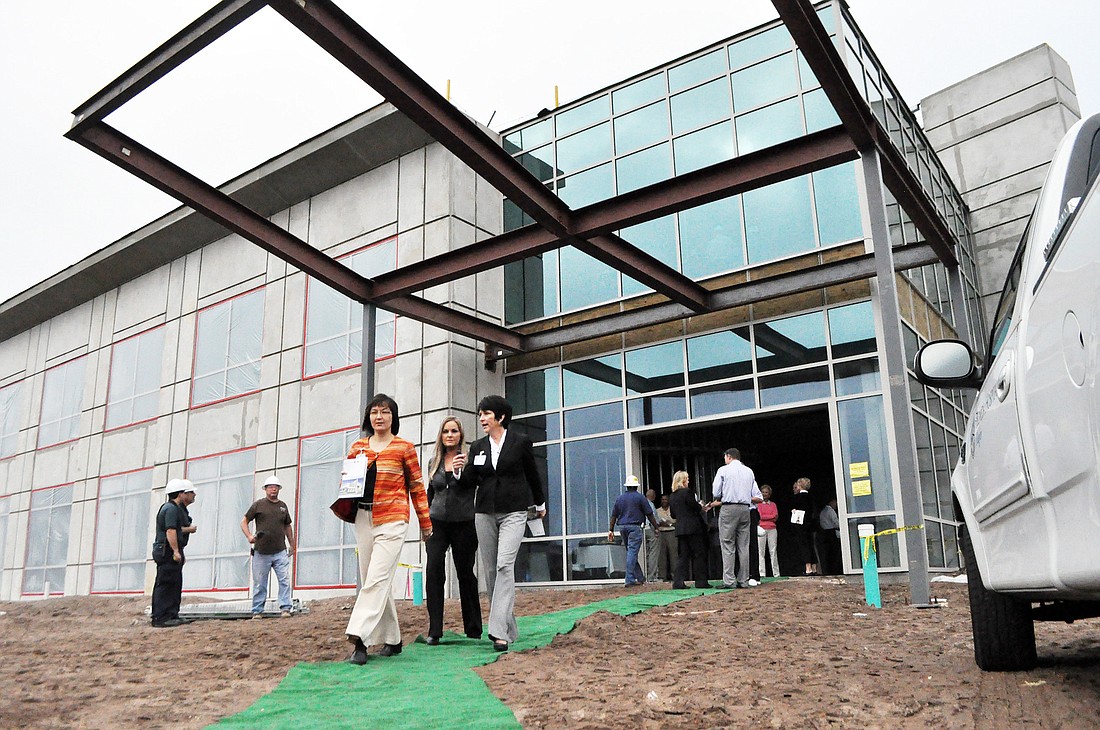 The Parkway Medical Plaza, near Walmart, is a 34,000-square-foot, $15 million facility. PHOTOS BY SHANNA FORTIER