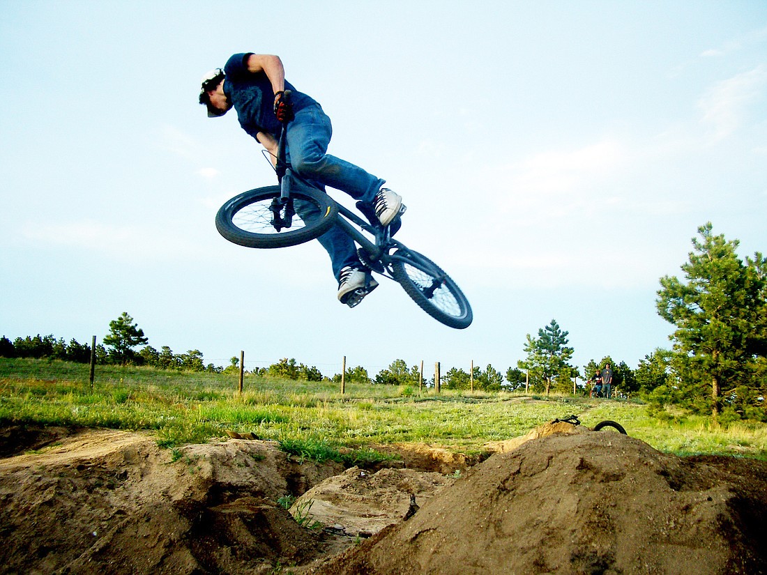 The BMX bicycle-riding track would be on about eight acres of land just off U.S. 1, in Bunnell. The permits are still being processed, according to the city of Bunnell. COURTESY PHOTO