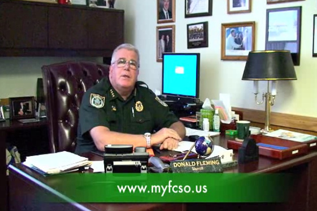Sheriff Donald Fleming offers tips in weekly videos.
