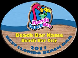 Any beachside Florida bar is eligible for nomination; one vote allowed per registrant.