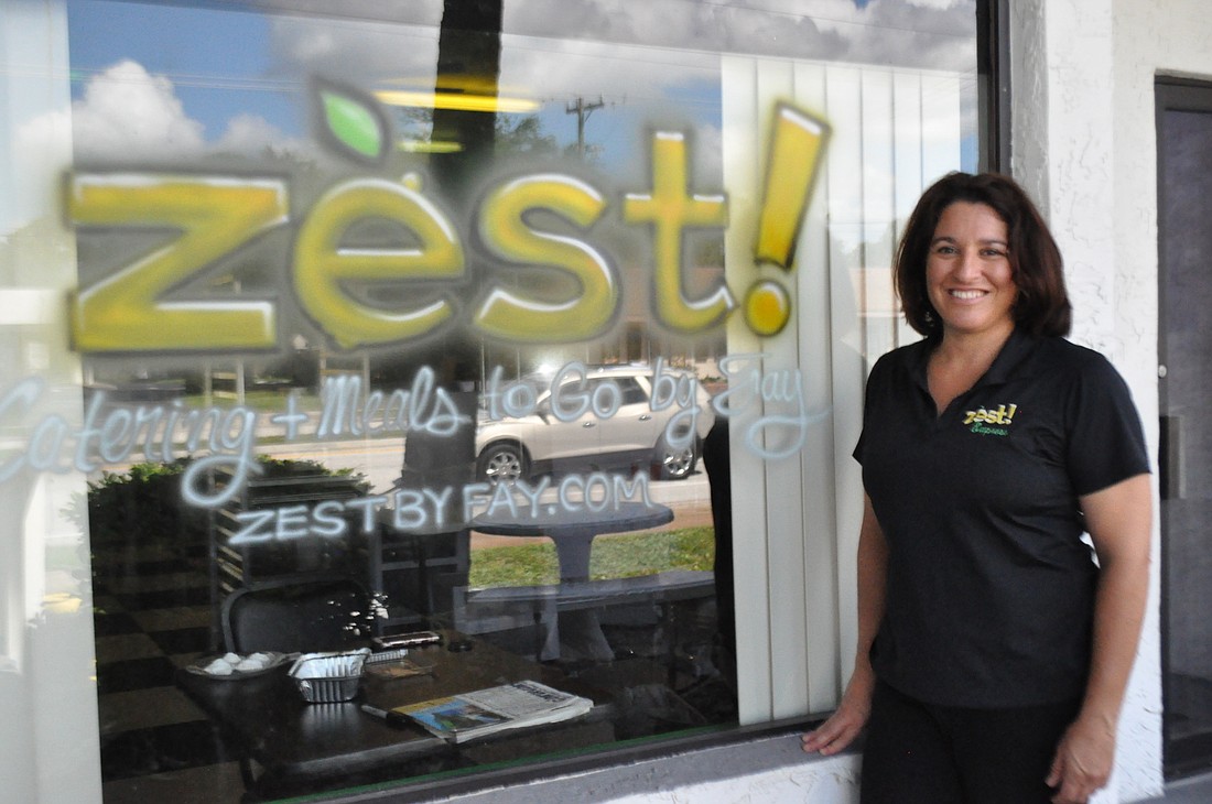 Fay Theos' motto is "Zest for food, zest for life." (Photo by Jarleene Almenas)