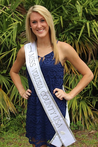 Brie Smith is Miss Volusia County USA. Photo by Jarleene Almenas.