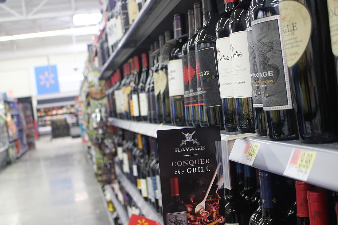 The local Walmart will soon have its own separate liquor store. Photo by Jarleene Almenas.