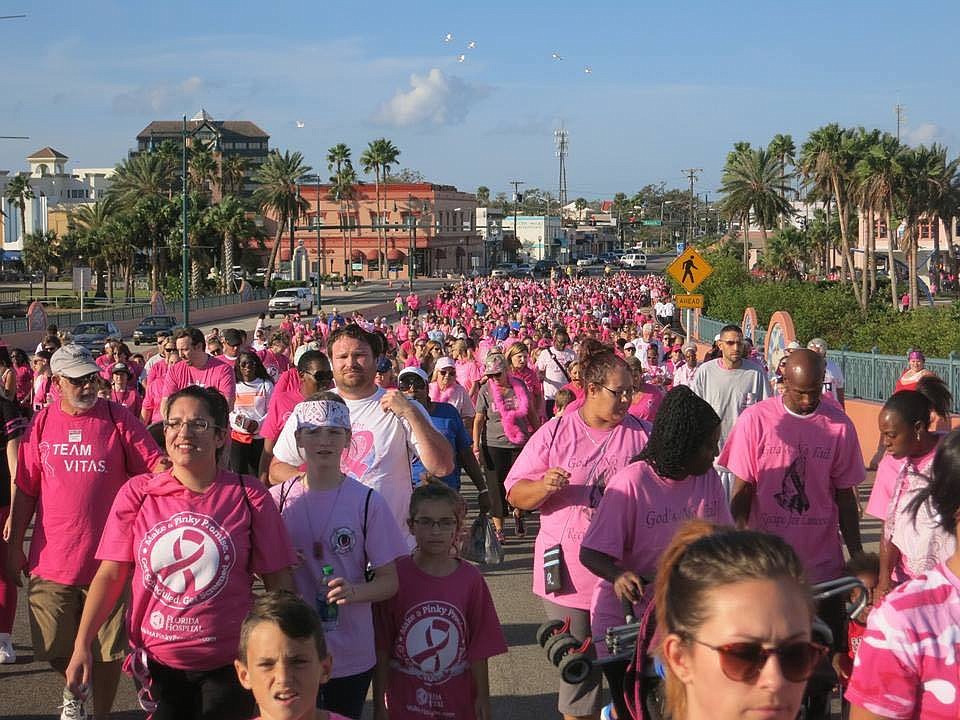 The 24th annual Making Strides Against Breast Cancer walk by the American Cancer Society will take place this Saturday, Oct. 28. Photo courtesy of Making Strides of Volusia-Flagler