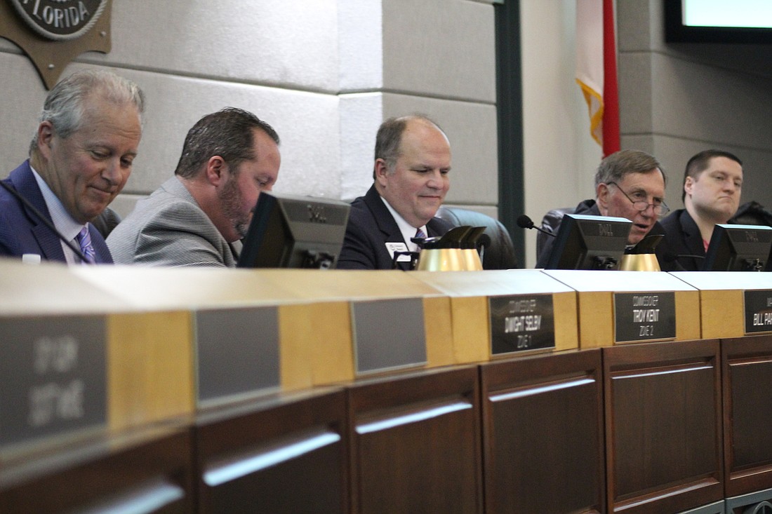 The City Commissioners discussed House Bill 815 at the Jan. 16th City Commission meeting. Photo by Jarleene Almenas