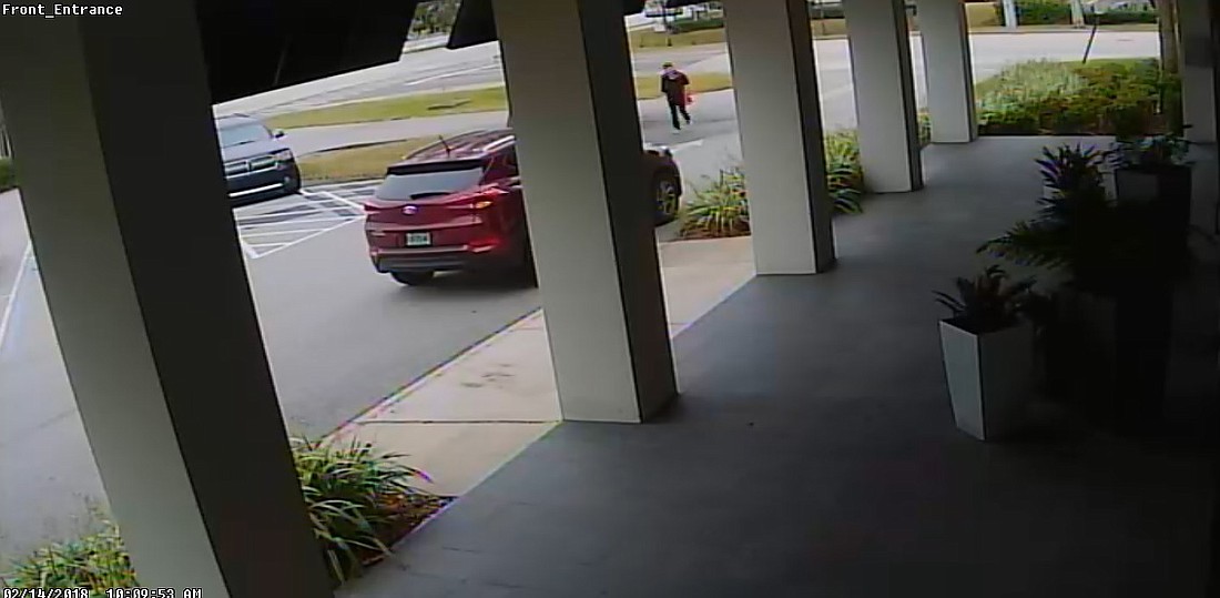 An unknown woman stole a flower delivery vehicle for an Ormond Beach florist on Valentine's Day.