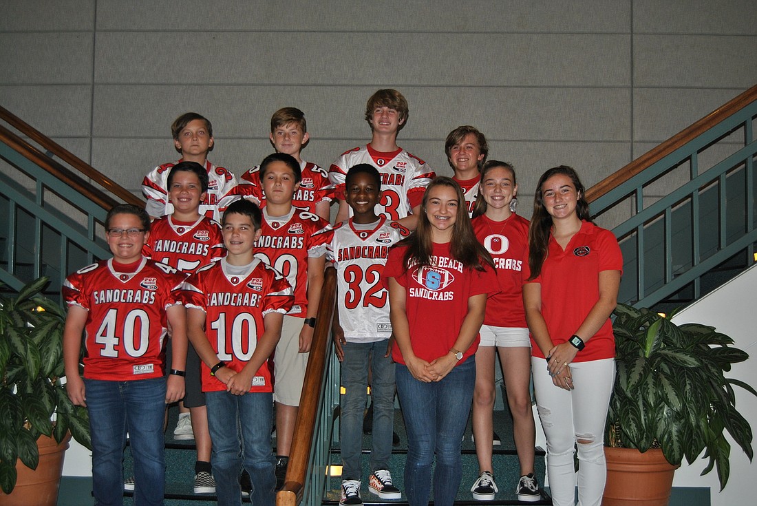 The Ormond Beach Pop Warner Football and Cheer program was honored by the city of Ormond Beach at a city commission meeting on the night of Tuesday, May 15. Courtesy photo