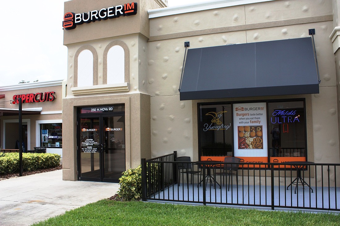 Burgerim is located in The Trails Shopping Center. Photo by Wayne Grant