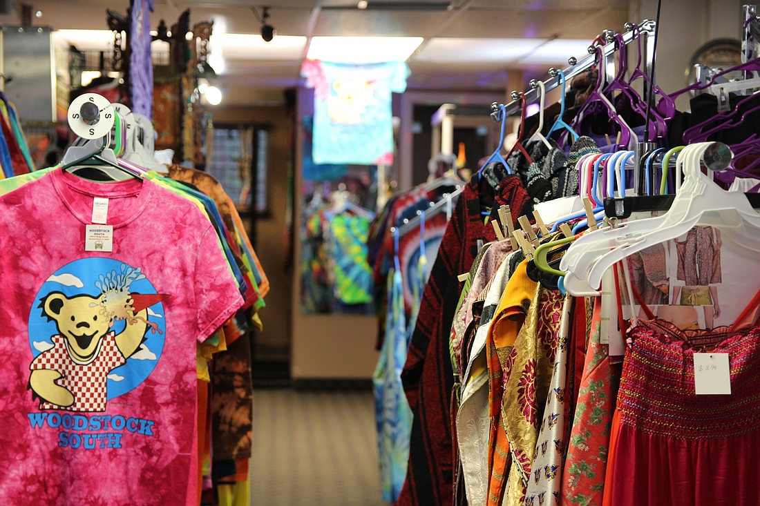 An inside look at the Woodstock South hippie store in Ormond Beach. Photo by Jarleene Almenas