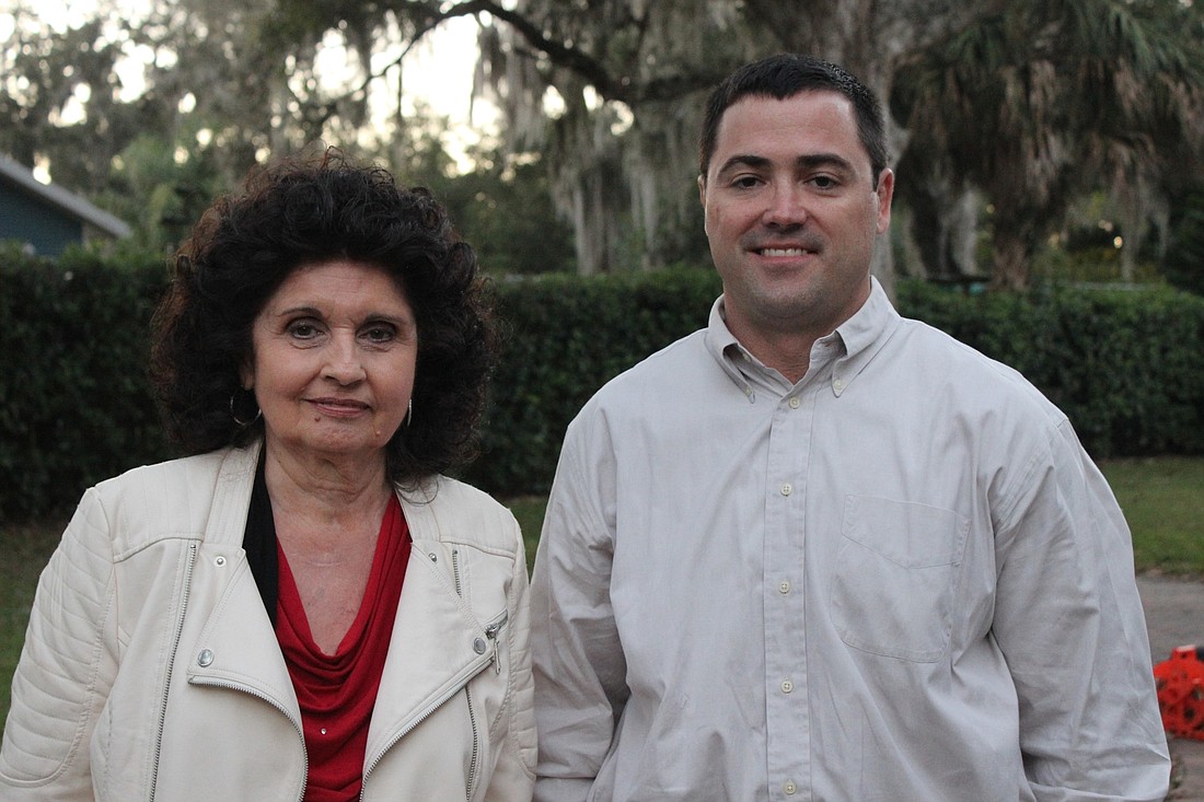 Ormond Beach residents Donna Fant and Martin Jackson will appear in the upcoming film," Ashley's Shadow" (Photo by Emily Blackwood).